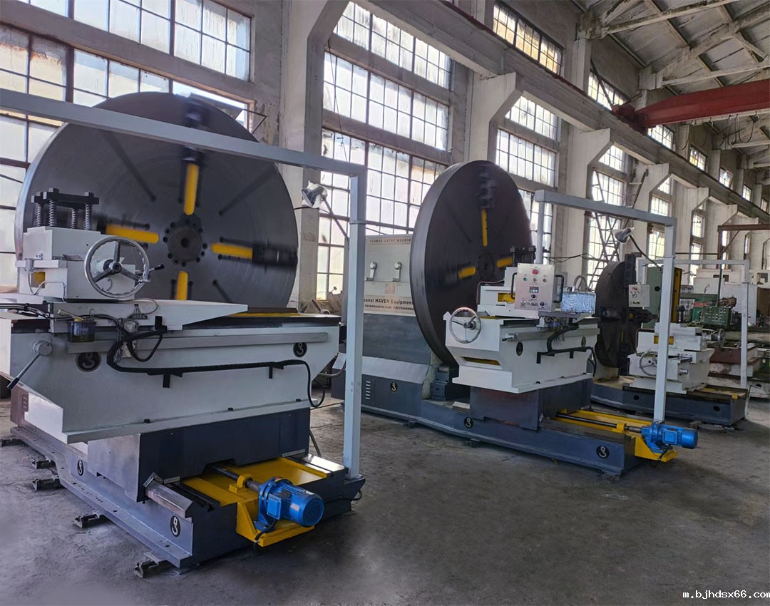 青岛bjhdsx66卧式车床交货现场